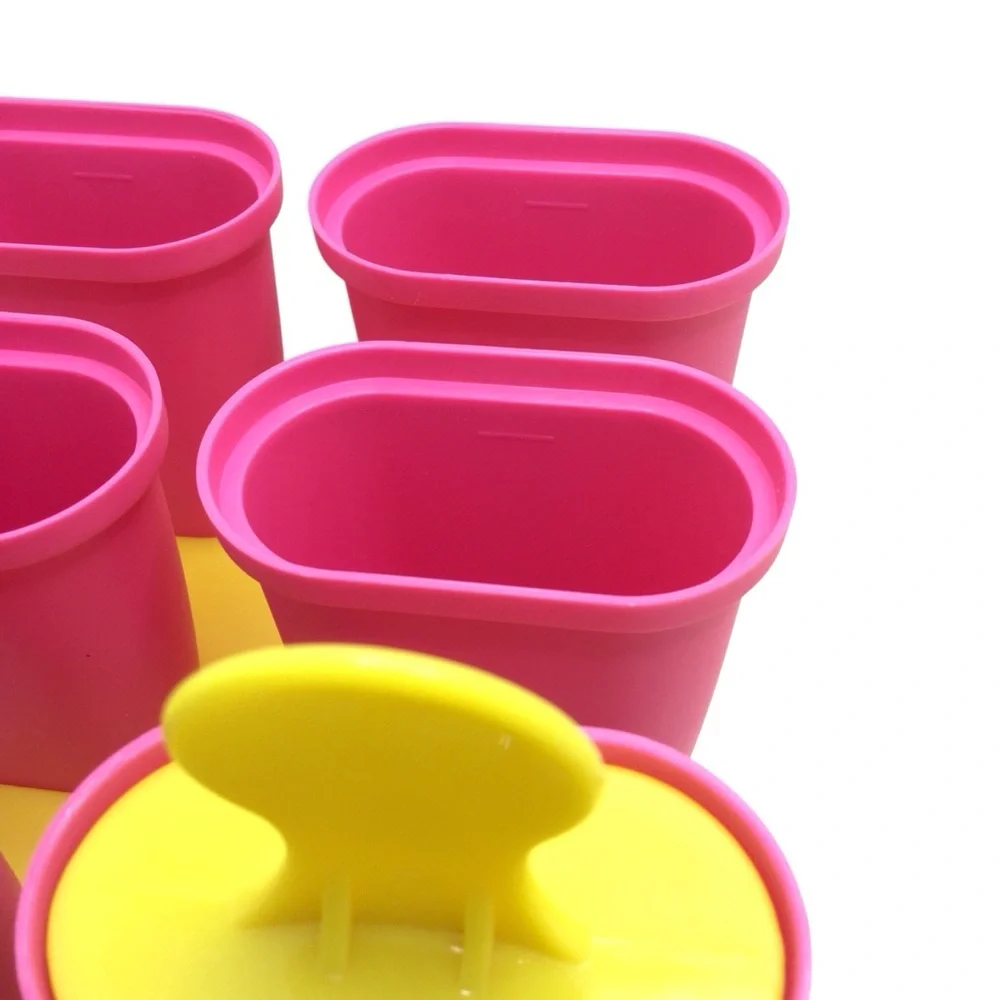 IKEA CHOSIGT Ice Pop Maker Mold Set BPA Free Reusable Popsicle Molds Pink
